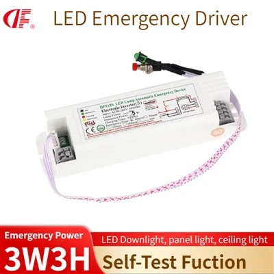 Kit de conversão de emergência LED Emergency Power Pack DF518S para luz de painel LED